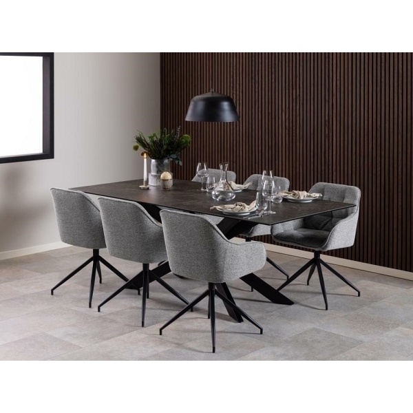 Krzesło Brooke obrotowe szare Monza - ACTONA